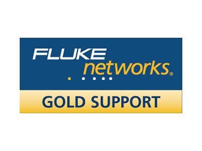 Fluke Networks Gold Support extended service agreement - 1 year - shipment