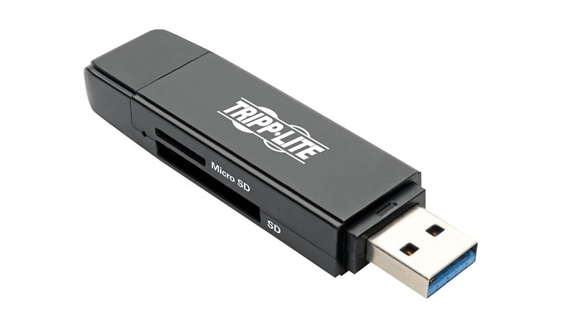 Tripp Lite USB C Gen 1 Multi-Drive Smart-Card Flash-Memory Media Reader/Writer USB Type C, USB-C, USB Type-C - card
