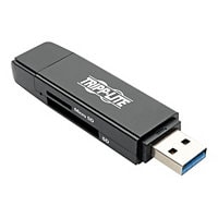 Tripp Lite USB C Memory Card Reader Adapter 2 in 1 USB-A / USB-C USB Type C