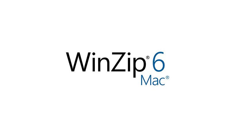 WinZip Mac Edition (v. 6) - license - 1 user