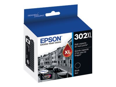 Epson 302XL With Sensor - High Capacity - black - original - ink cartridge