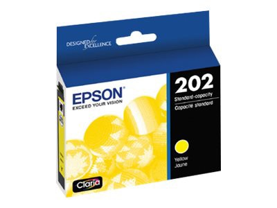 Epson 202 With Sensor - yellow - original - ink cartridge
