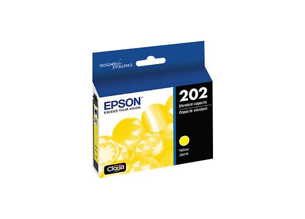 Epson 202 With Sensor - yellow - original - ink cartridge