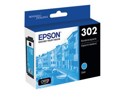 Epson 302 With Sensor - cyan - original - ink cartridge