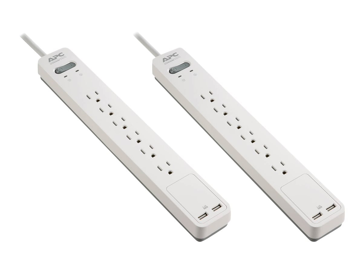 APC by Schneider Electric SurgeArrest Essential 6-Outlet Surge Suppressor/Protector