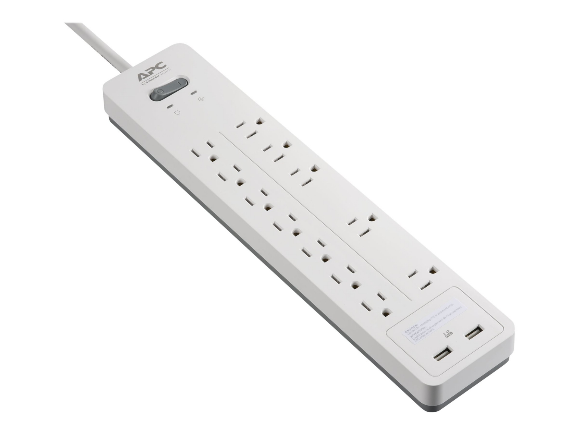 APC by Schneider Electric SurgeArrest Home/Office 12-Outlet Surge Suppressor/Protector