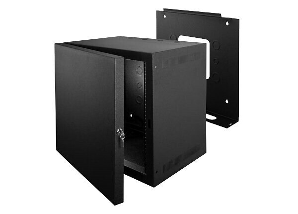 Middle Atlantic SBX Series 7RU Economical 4-Post Fixed Wall Mount Rack