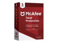 MCAFEE TOTAL PROTECT 5DEV 2018