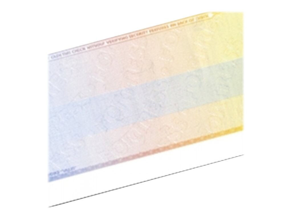 TROY FORTRESS Check Paper Check Top - blank checks - 500 sheet(s) - 3.5 in