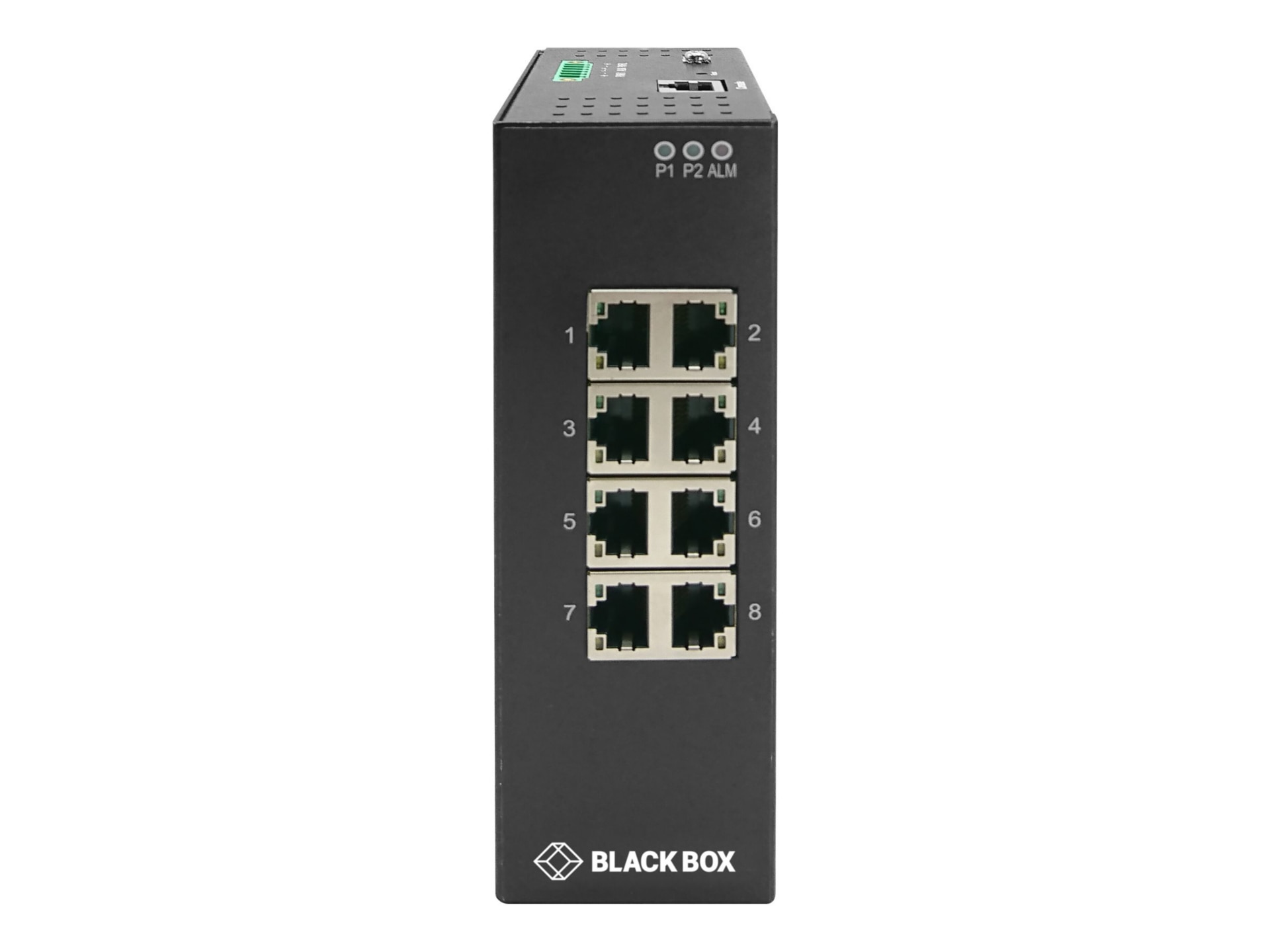 Black Box Industrial Extreme Temperature - switch - 8 ports - managed - TAA Compliant