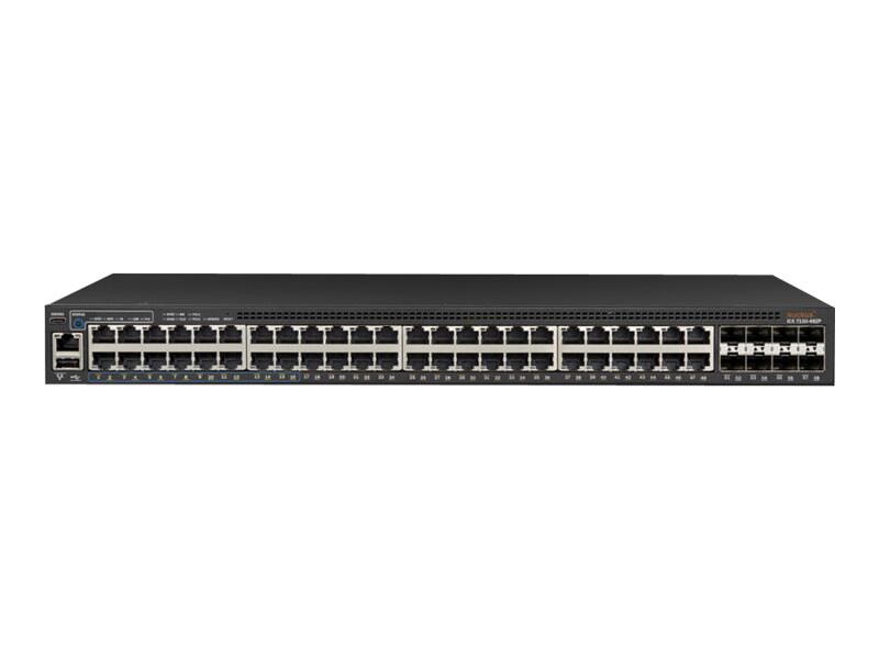 Ruckus ICX 7150-48ZP - switch - 48 ports - managed - rack-mountable - TAA Compliant