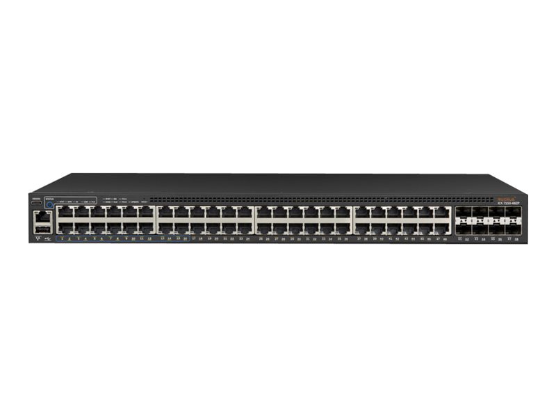 Ruckus ICX 7150-48ZP - switch - 48 ports - managed - rack-mountable - TAA C