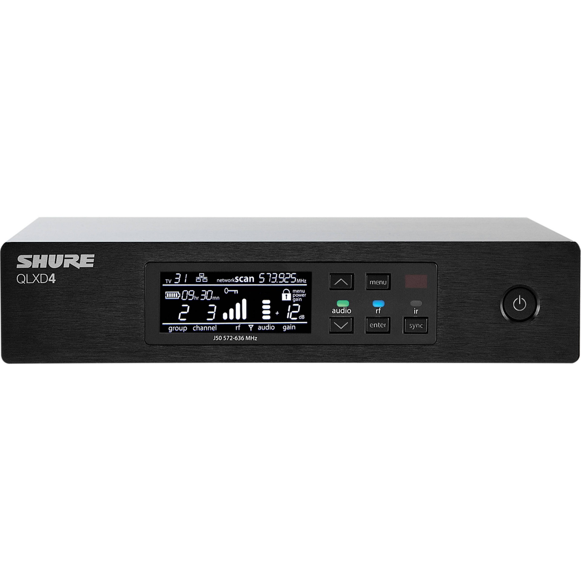 Shure Half Rack SGL Channel Receiver