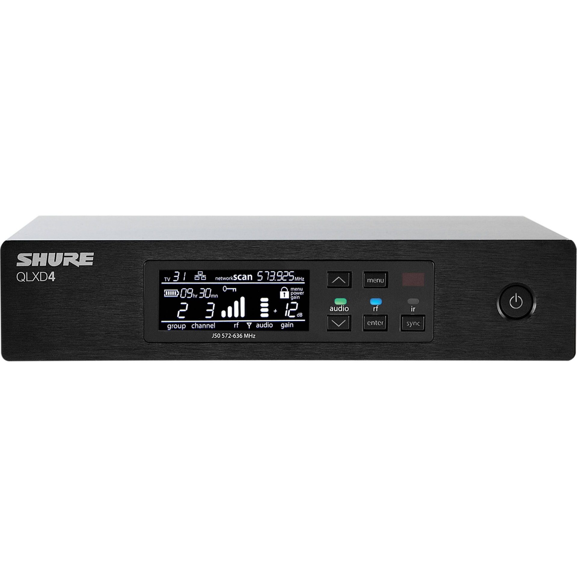 Shure Half Rack SGL Channel Receiver