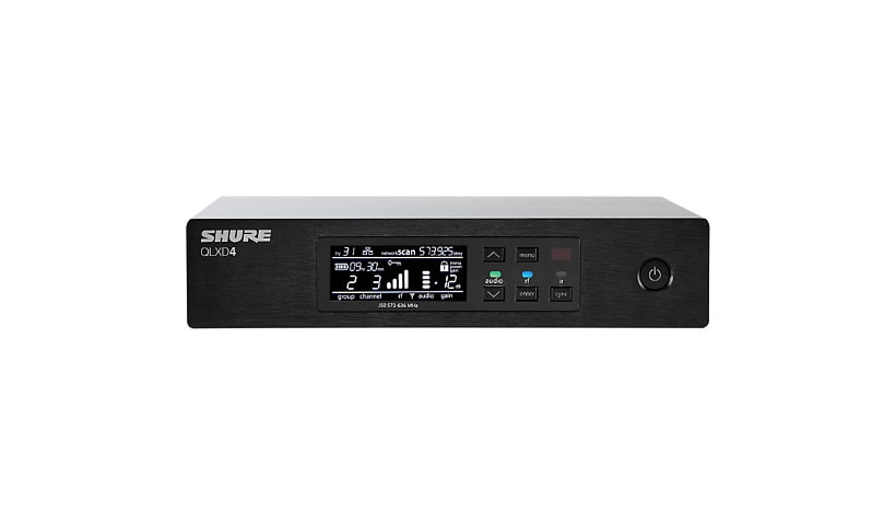 Shure QLXD4 - wireless audio receiver for wireless microphone system