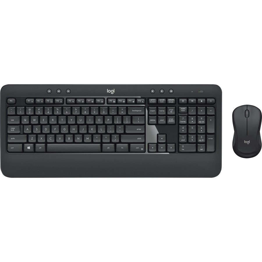 Thumbnail 2 of 12 for Logitech MK540 Advanced Wireless Keyboard and Mouse Combo for Windows, 2.4 GHz Unifying USB-Receiver