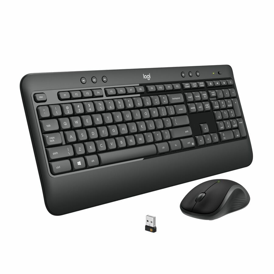 Thumbnail 3 of 12 for Logitech MK540 Advanced Wireless Keyboard and Mouse Combo for Windows, 2.4 GHz Unifying USB-Receiver