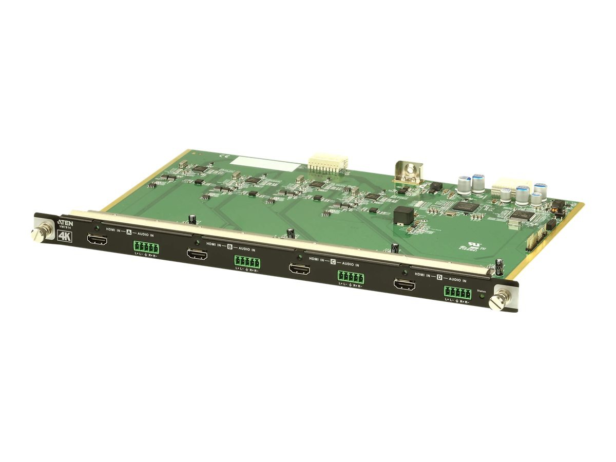 ATEN VanCryst VM7814 4K HDMI Input Board - expansion module - HDMI x 4