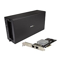 StarTech.com Thunderbolt 3 2 Port 10GbE NIC Chassis - PCIe Enclosure / Card