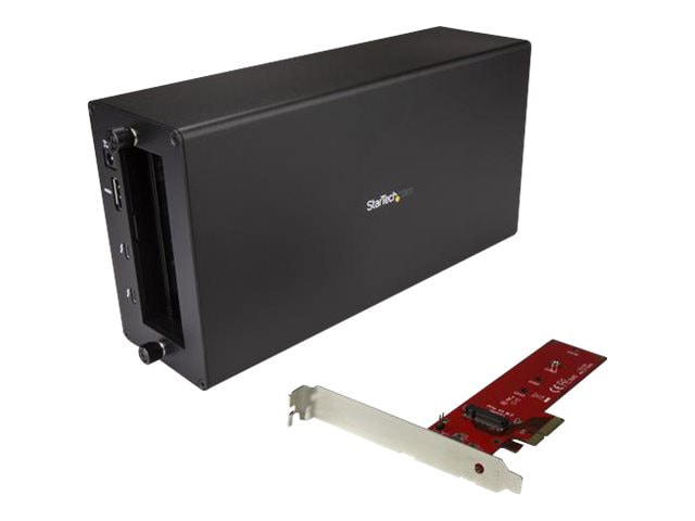 StarTech.com Thunderbolt 3 to PCIe M.2 adapter - Chassis plus card