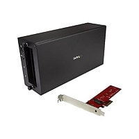 StarTech.com Thunderbolt 3 to PCIe M.2 adapter - Chassis plus card