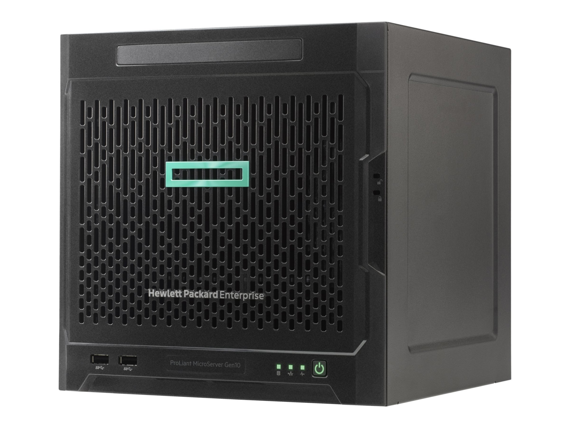 Main image 1 for HPE ProLiant MicroServer Gen10 Performance - ultra micro tower - Opteron X3421 2.1 GHz - 8 GB