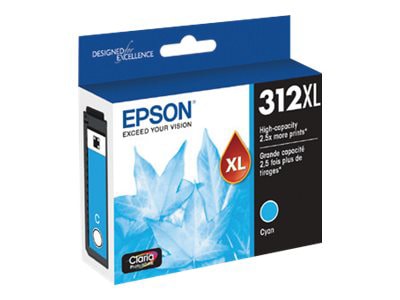Epson 312XL with Sensor - High Capacity - cyan - original - ink cartridge