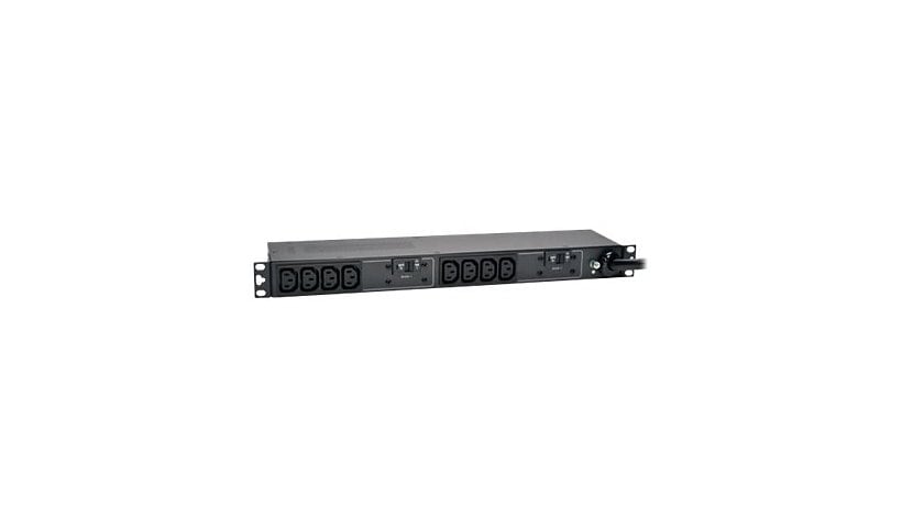 Tripp Lite PDU Basic 230V 32A 7.4kW C13 10 Outlet IEC309 Blue Horizontal 1U - power distribution unit