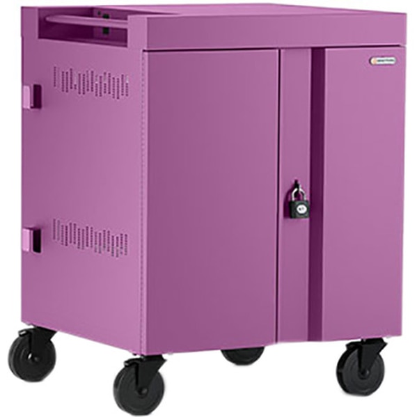 Bretford Cube TVC32PAC-ORC cart - for 32 tablets / notebooks - orchid