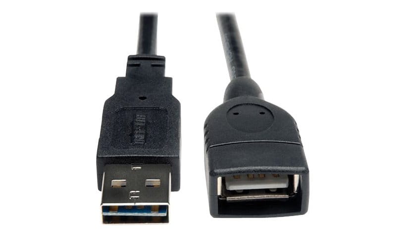 Eaton Tripp Lite Series Universal Reversible USB 2.0 Extension Cable (Reversible A to A M/F), 6 ft. (1.83 m) - USB