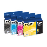 Epson 220XL - 4-pack - Hight Capacity + Standard Capacity - black, yellow,