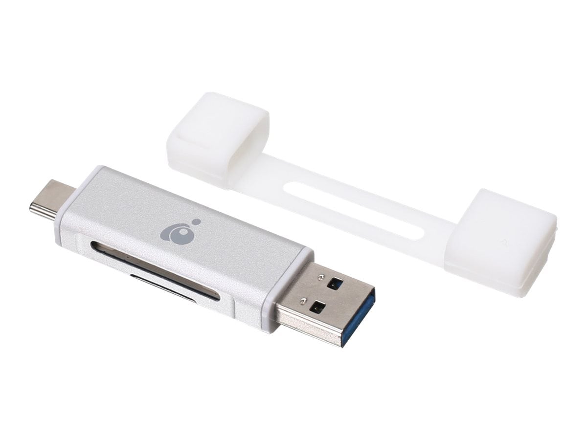 IOGEAR USB-C Duo Mobile Device Card Reader/Writer