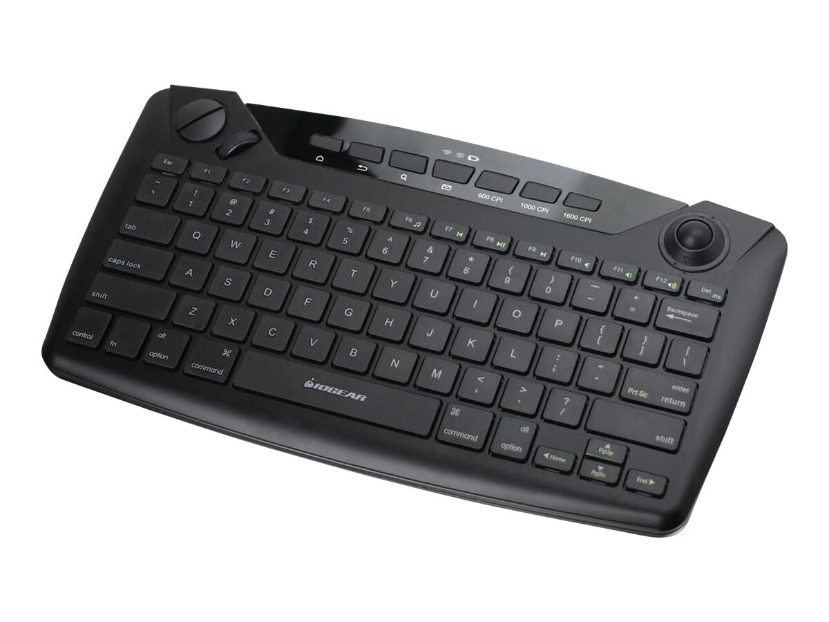 IOGEAR Wireless Smart TV Keyboard with Optical Trackball