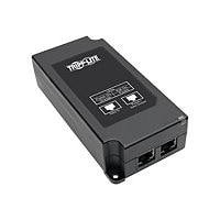 Tripp Lite Gigabit PoE+ Midspan Active Injector - IEEE 802.3at/802.3af, 30W, 1 Port - PoE injector - 30 Watt