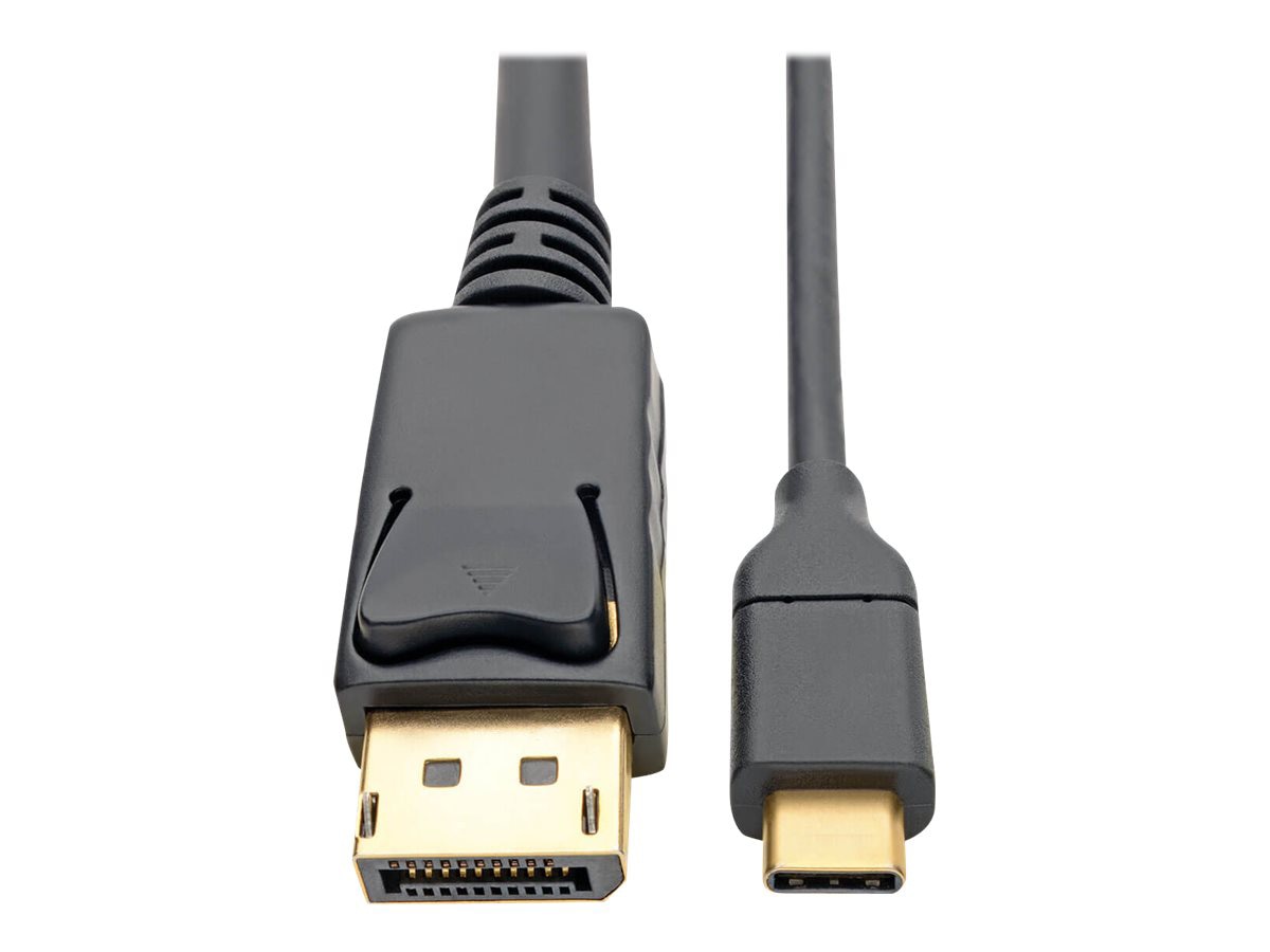 Eaton Tripp Lite Series USB-C to DisplayPort Cable, 4K @ 60Hz, Thunderbolt 3, USB Type C, USB Type-C, USB-C, 3 ft. 3' -