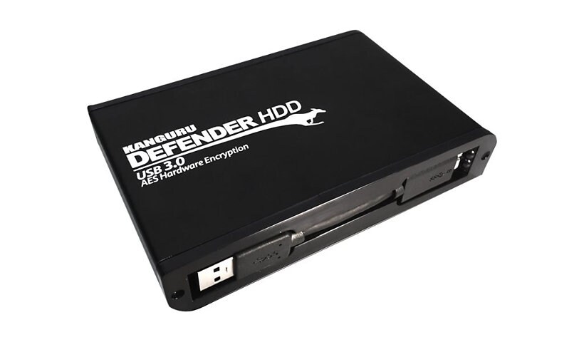 Kanguru Defender HDD Hardware Encrypted - hard drive - 4 TB - USB 3.0 - TAA