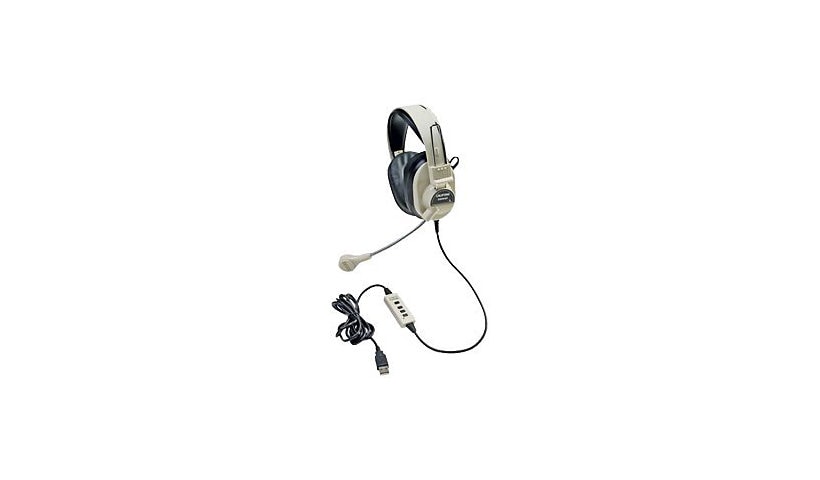 Califone Deluxe 3066-USB - headset