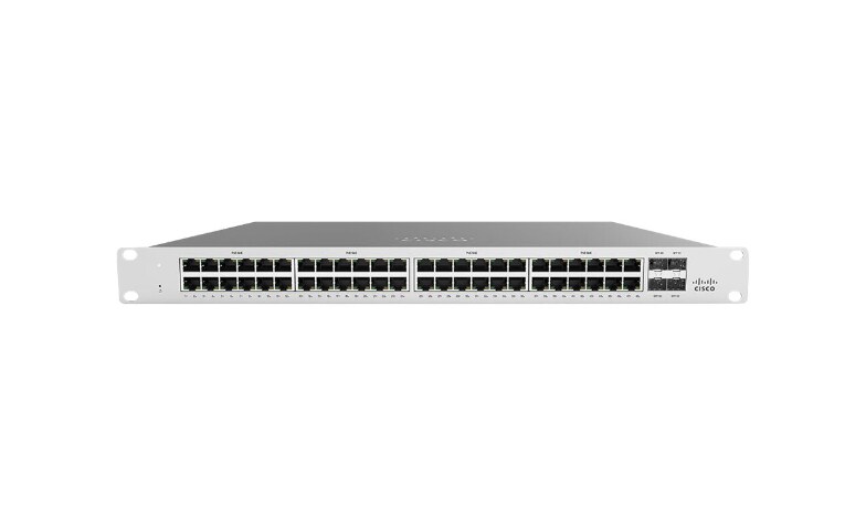 Cisco Meraki Cloud Managed MS120-48FP - switch - 48 ports - managed -  rack-mountable