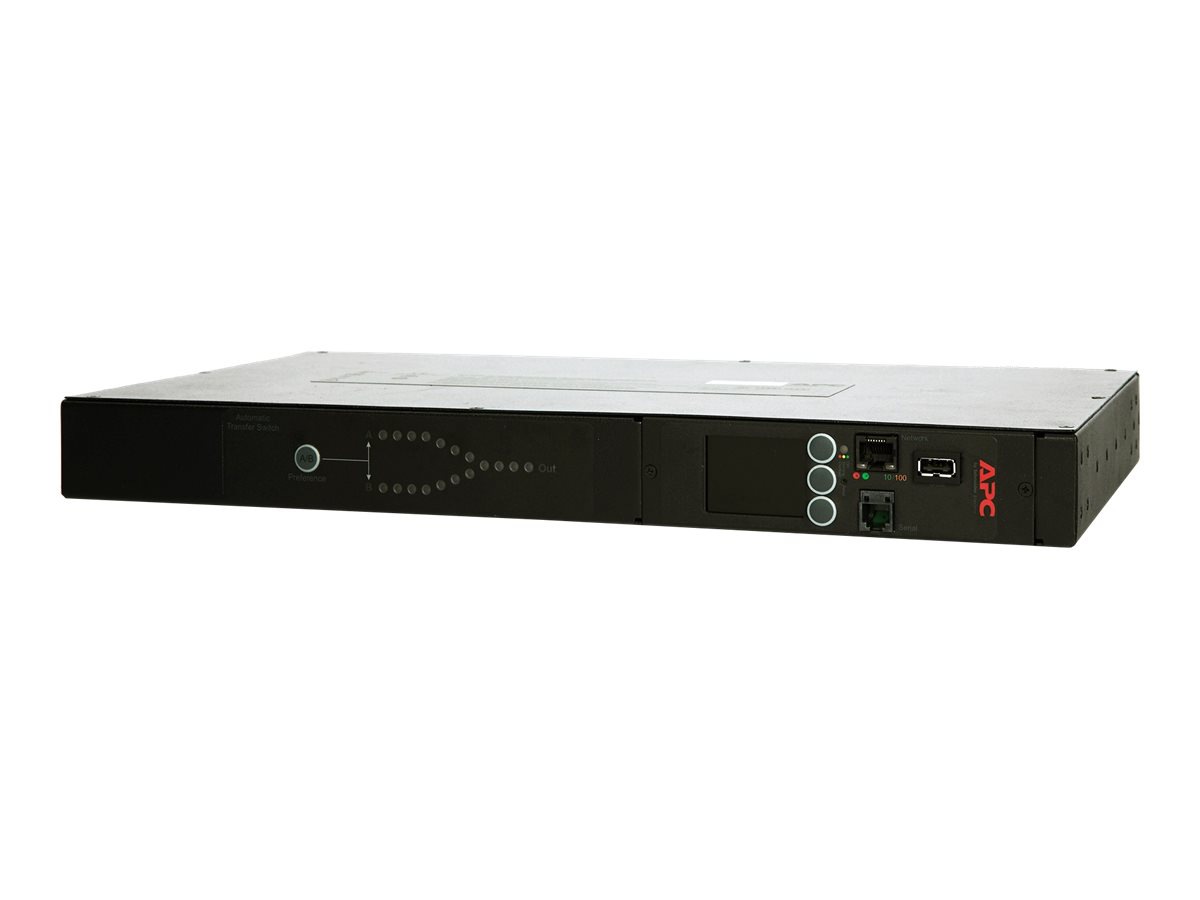 APC Rack Automatic Transfer Switch AP4422 - redundant switch - 3840 VA