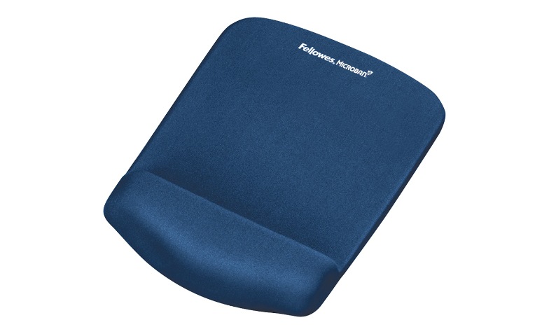 Fellowes PlushTouch Wrist Rest with FoamFusion Technology