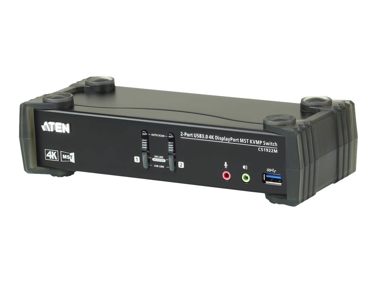ATEN CS1922M - KVM / audio / USB switch - 2 ports