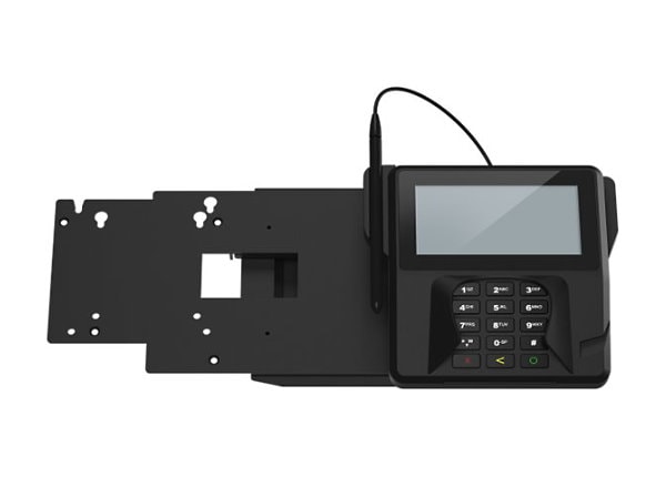 Elo Cradle for Verifone MX915 & Ingenico iSC250 (22" I-Series in Portrait mode for Wallaby Stands) - EMV terminal cradle