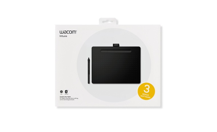 Wacom Intuos Bluetooth Pen Tablet Medium Black - CTL6100WLK0