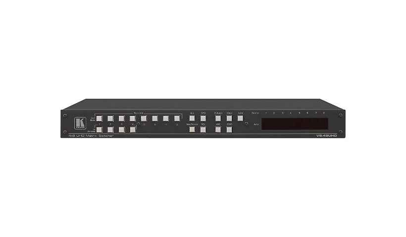 Kramer VS-48UHD 4x8 4K60 4:2:0 Matrix Switcher - video/audio switch - manag