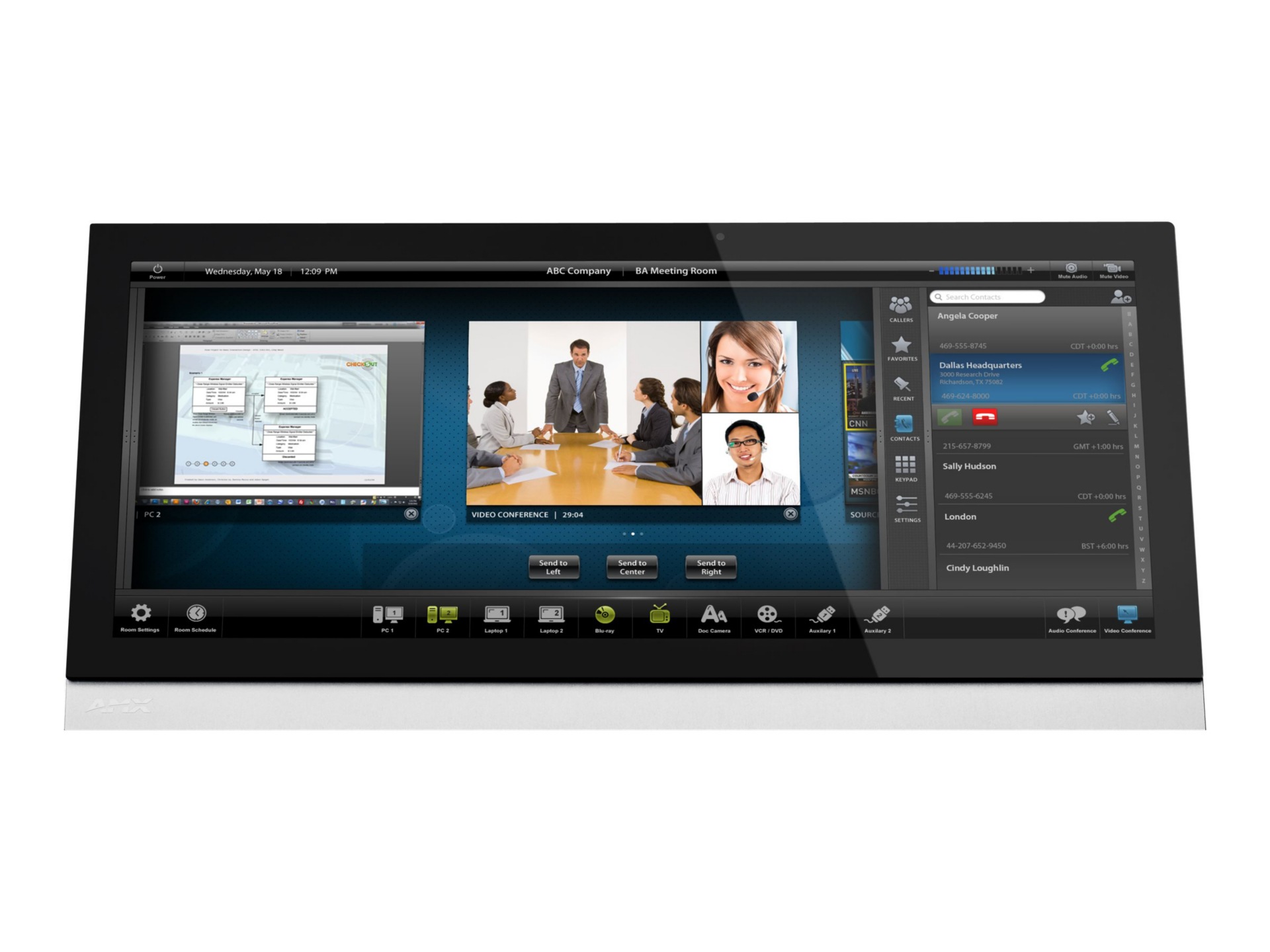 AMX 20.3" Modero X Series Touch Panel