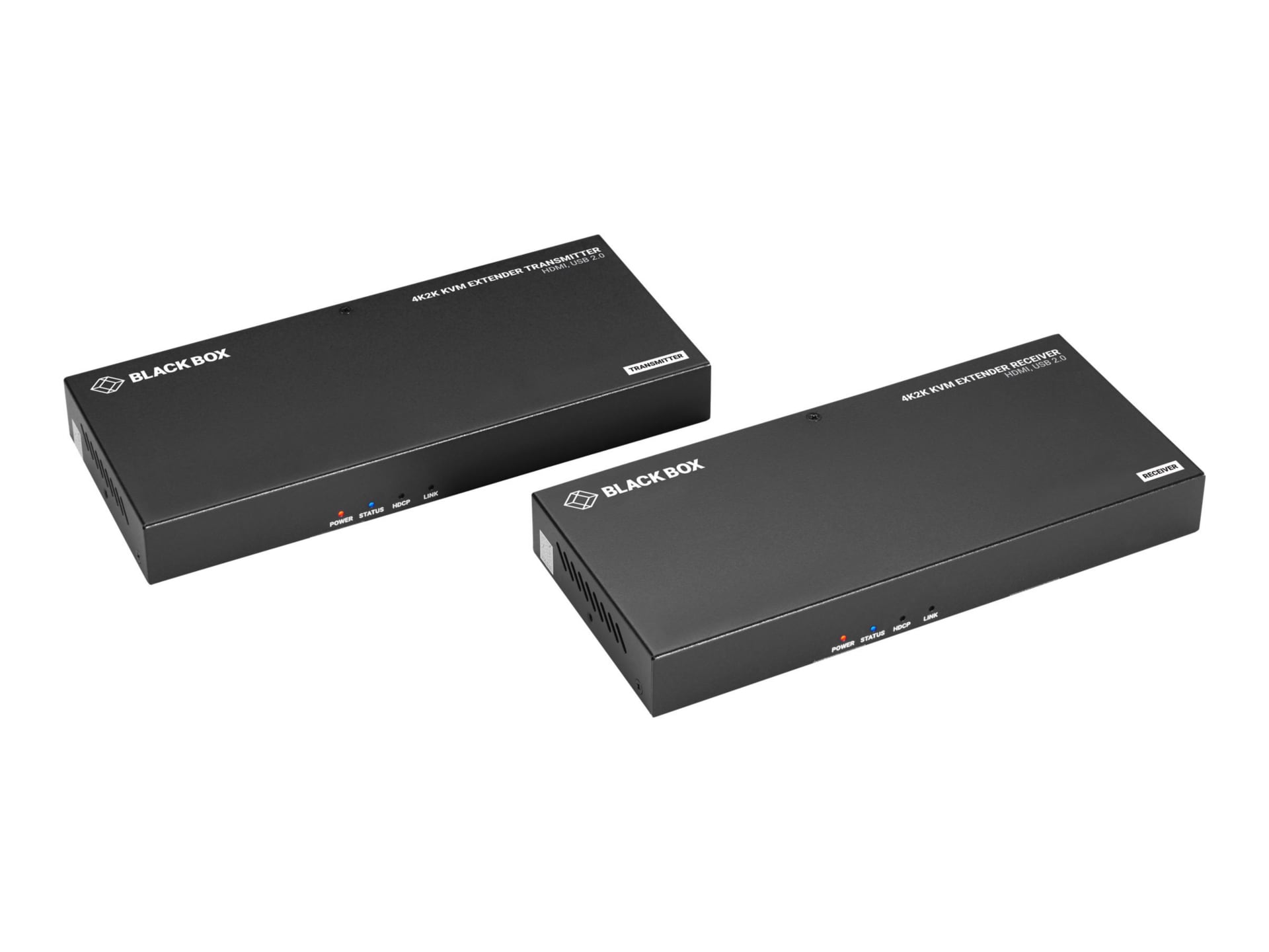 Black Box KVM Extender – 4K@60Hz, HDMI 1.4, USB 2.0, CAT5e/6/6A