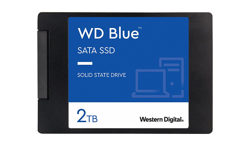 Disque SSD SATA WD Blue 3D NAND WDS200T2B0A - SSD - 2 To - SATA 6Gb/s