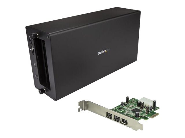 StarTech.com Thunderbolt 3 to FireWire Adapter - PCIe Card & Chassis