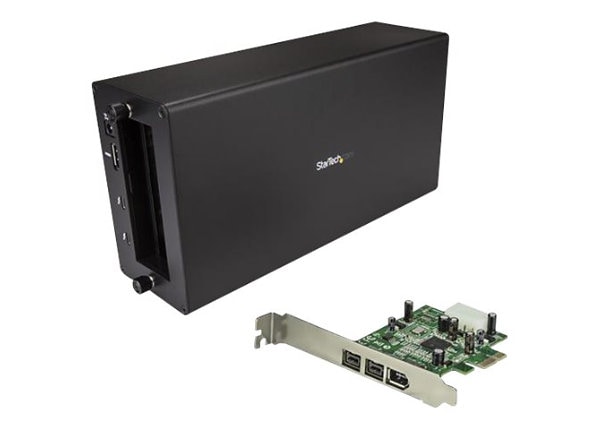 StarTech.com Thunderbolt 3 to FireWire Adapter - PCIe Card & Chassis