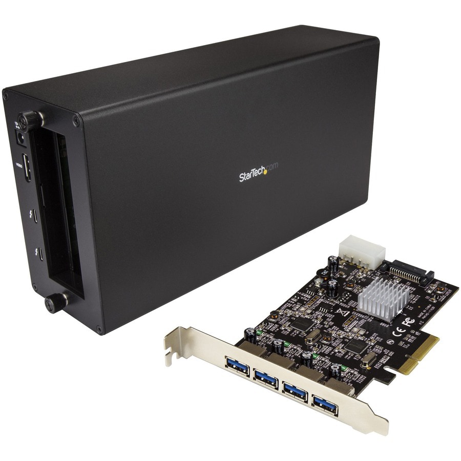 StarTech.com Thunderbolt 3 to PCIe USB 3.1 Adapter - 10Gbps - Thunderbolt 3